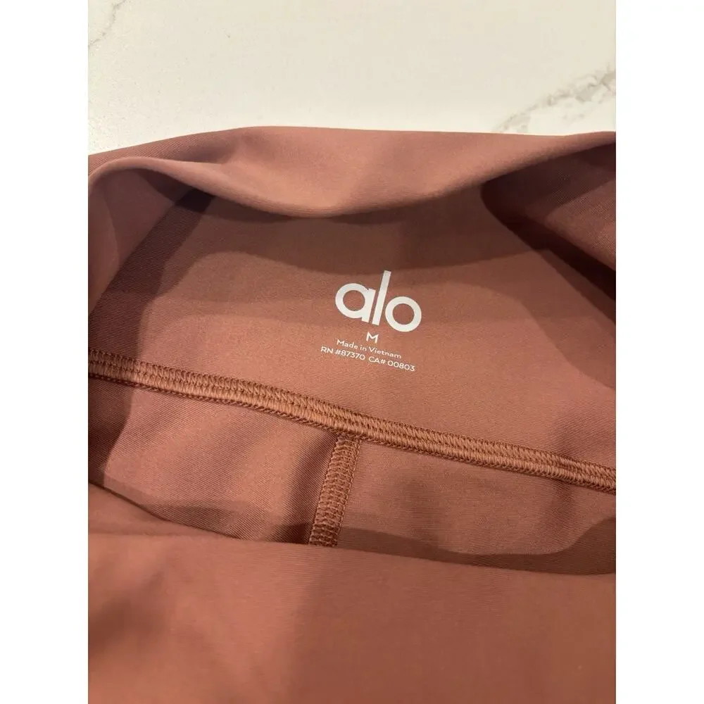 NWT ALO High-Waist Airlift Legging Chestnut Size Medium